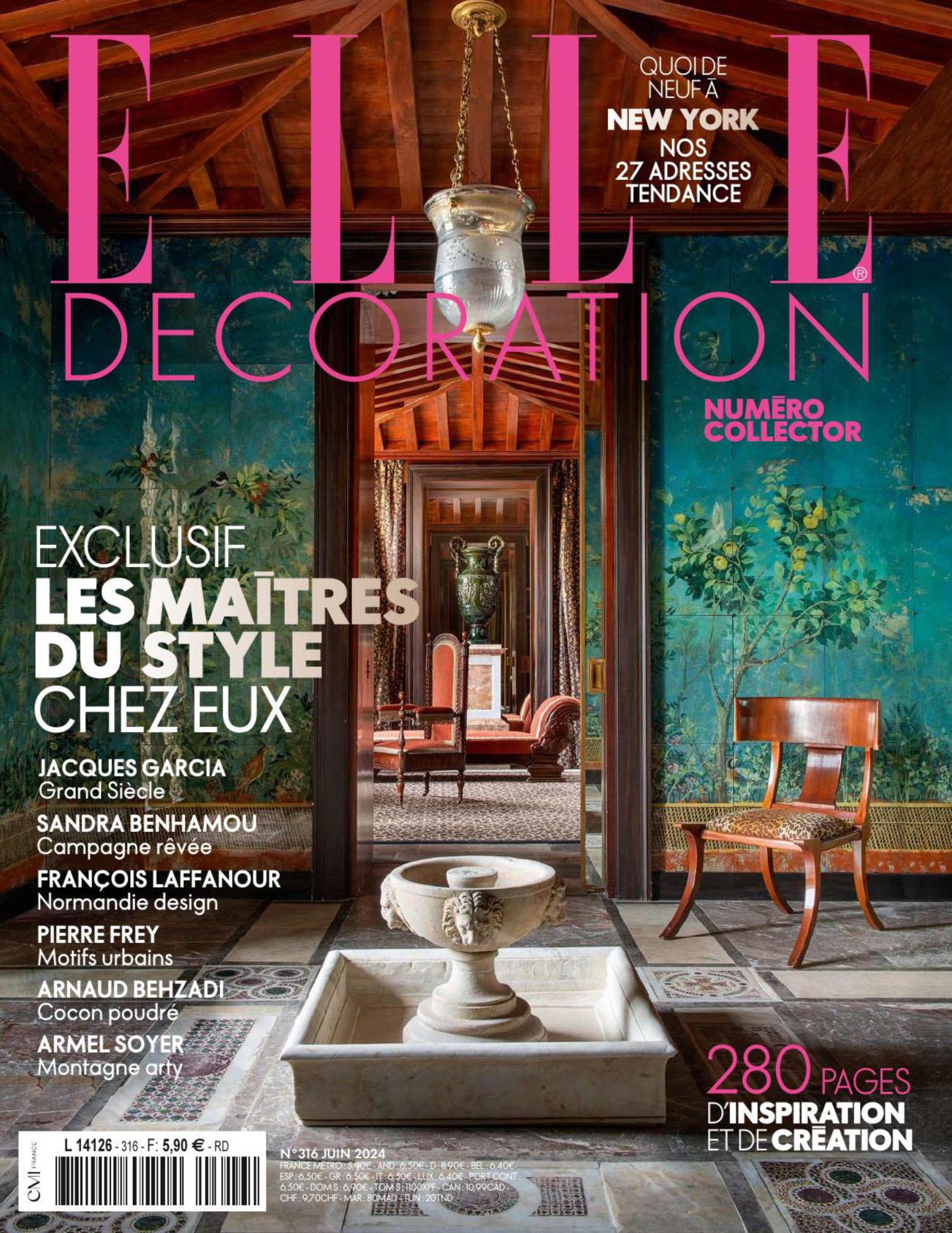 Pages de Elle Décoration Nationale 316 2024